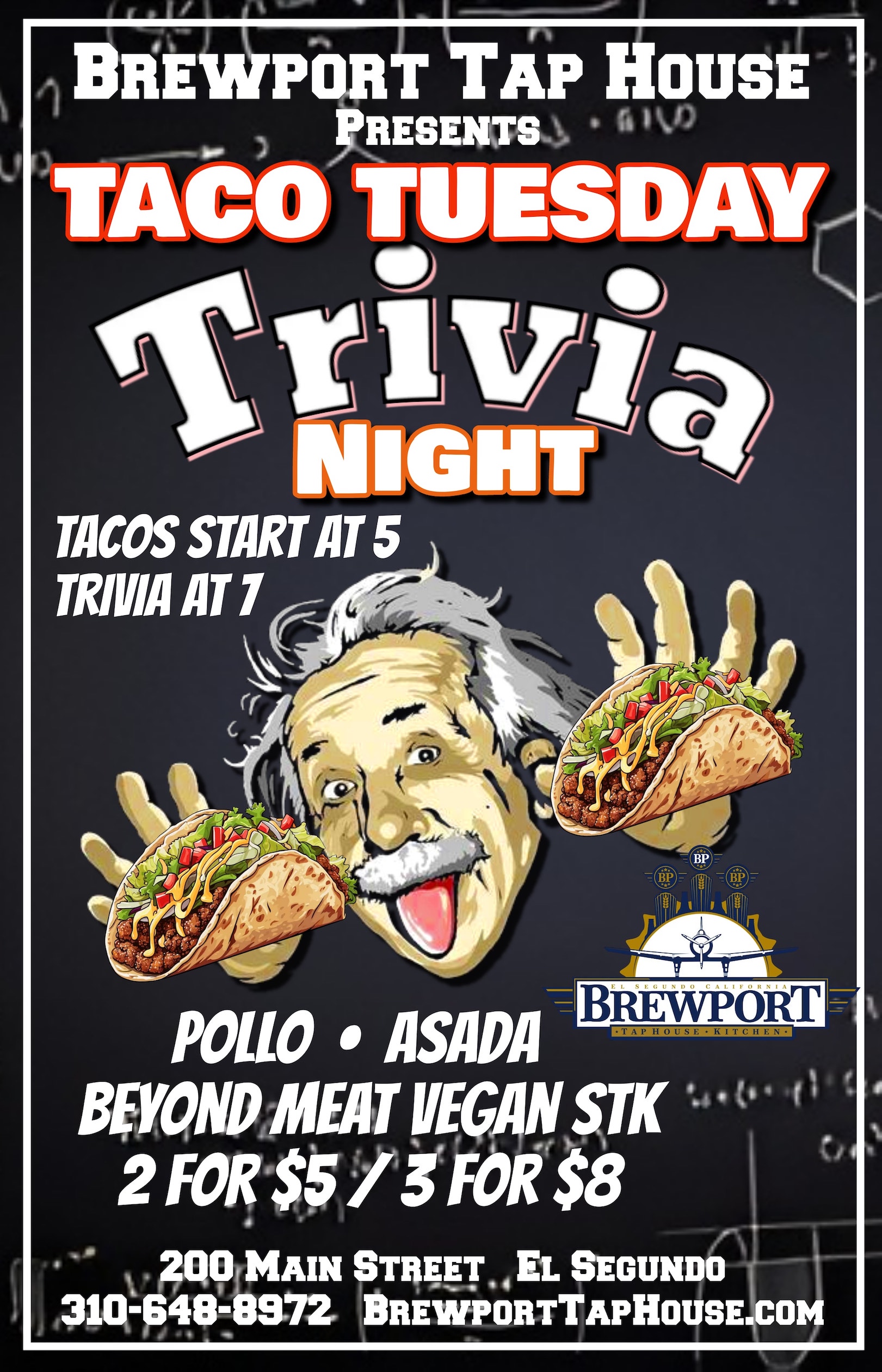 Taco Tuesday & Trivia Night!